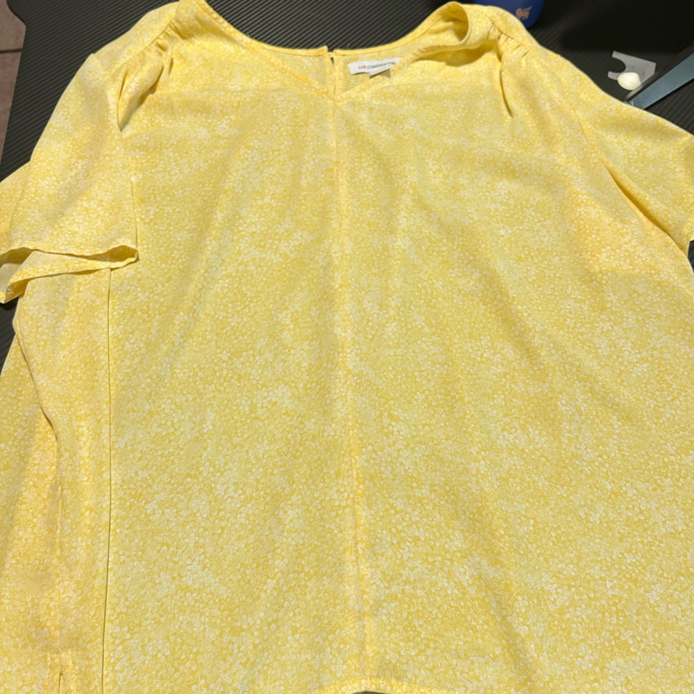 Liz Claiborne Sunlit Floral Top